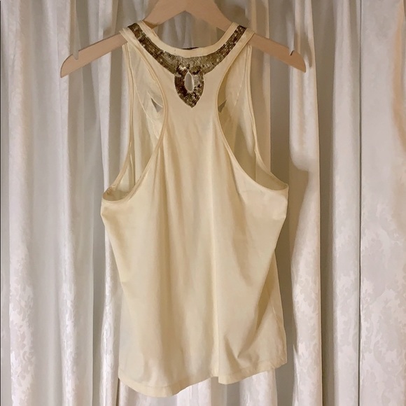 Club Monaco sequins and cut out tank - Picture 2 of 8